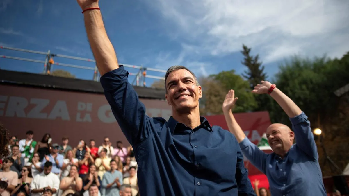Sánchez enarbola la “lucha por la vivienda” de Maricarmen para lanzar su carrera al 29-N