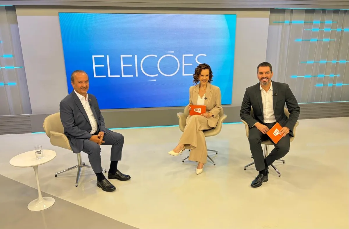 Jornal do Almoço entrevista Jorginho Mello, candidato ao governo de SC