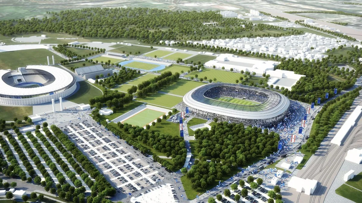 Jesse-Owens-Allee - Senat gibt Grünes Licht für Herthas Stadion-Standort