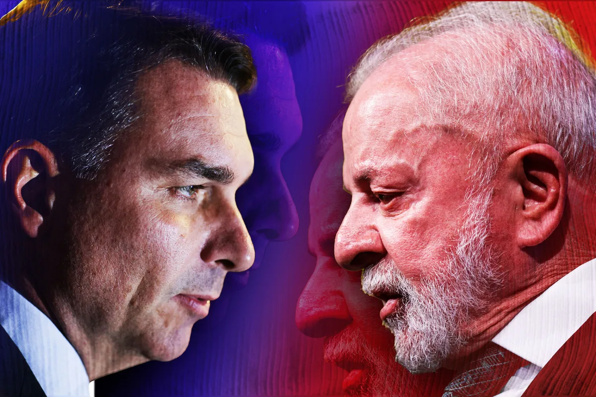 Quaest: em SC, Flávio Bolsonaro tem 45% e Lula 20% no 1º turno