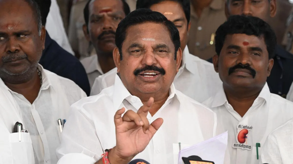 Edappadi Palaniswami seeks compensation for rain-affected farmers in Tamil Nadu’s Cauvery delta region