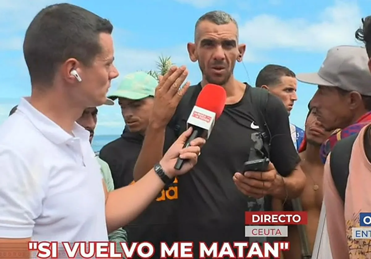 Preguntan a un inmigrante sobre las agresiones sexuales a menores en Ceuta y responde así: «Es normal, el fallo es de sus padres»