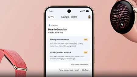 Google Health Guardian: Insulinresistenz- und Blutdruck-Trends für Pixel Watches