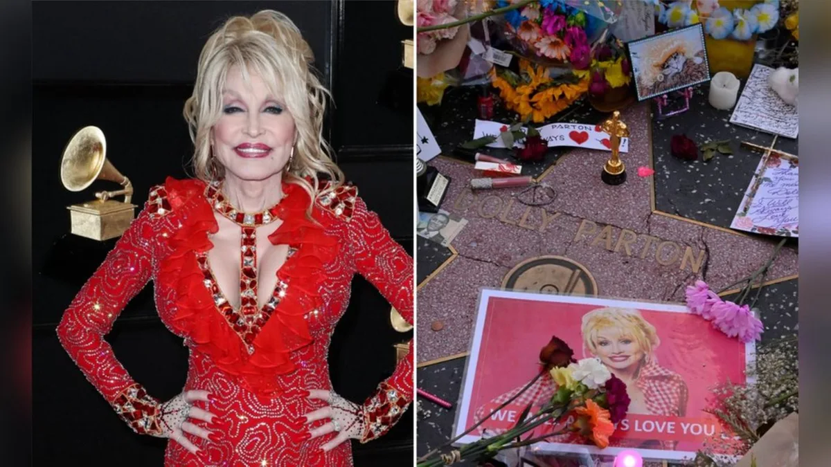 Verstorbener Musikstar: Unbekannte zerstören Dolly Partons Stern auf dem „Walk of Fame“