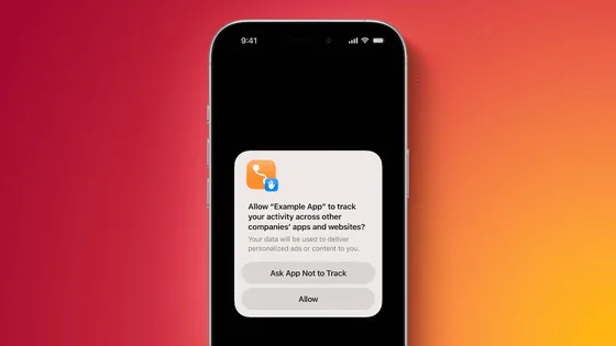 Appleがアプリ内に表示されるパーソナライズ広告に関する通知のルールを変更