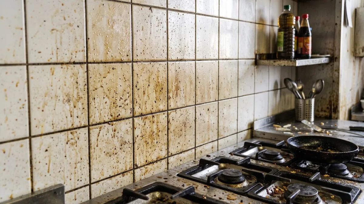 Expertos en limpieza coinciden: “Para quitar la grasa pegada de los azulejos de la cocina, la clave está en utilizar esta mezcla”