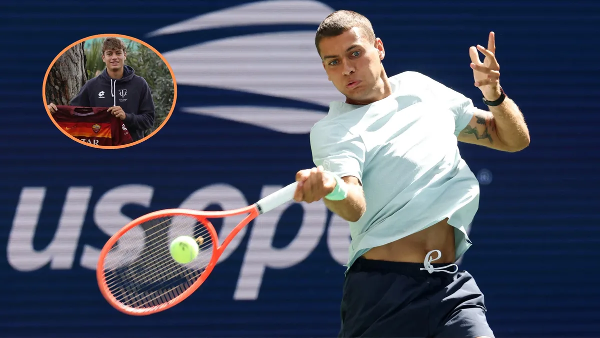 Flavio Cobolli reveló cómo pasó de las inferiores de la Roma al puesto 6 del ranking ATP: “Jugaba más al fútbol que al tenis”
