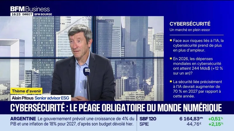 Thème d'avenir : Cybersécurité, le péage obligatoire du monde numérique - 16/09