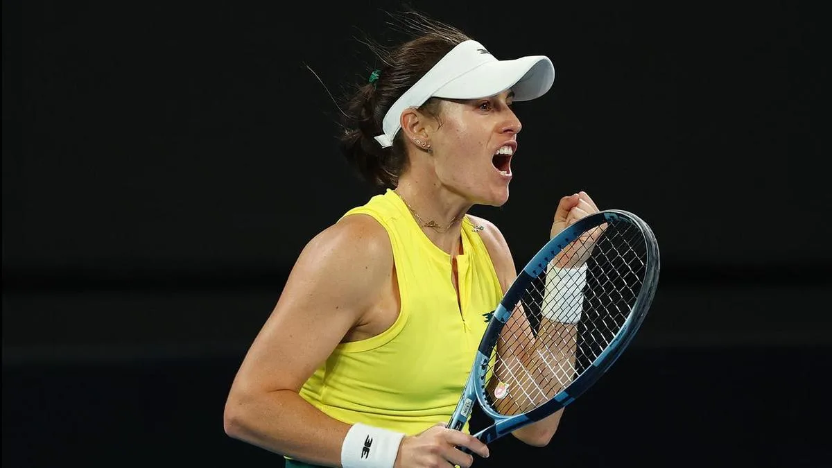 Gritty Aussie Kim Birrell overcomes match point to break through at US Open