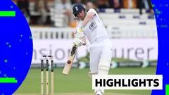 Lawrence helps England build big lead on rain-affected day at Lord's