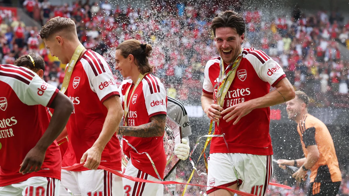 Gana la Community Shield, pero no la Premier League: la cuenta pendiente que enfrenta Arsenal desde hace 30 años