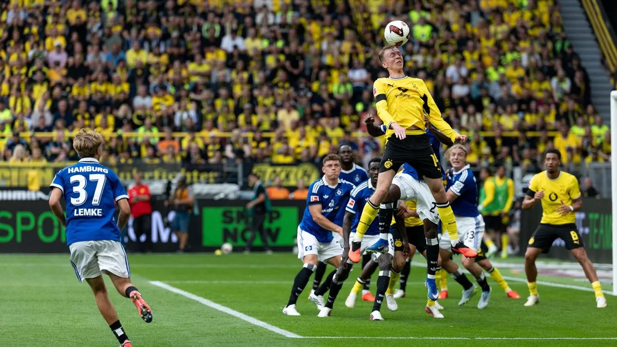 Fußball: In Dortmund „zu passiver“ HSV hofft auf Vieira-Rückkehr