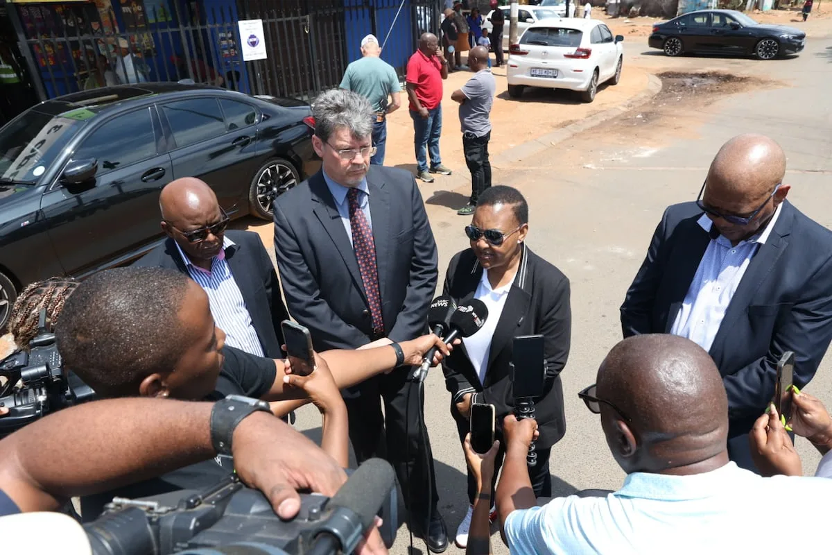 WATCH | Katlehong shooting: Child going to shop caught in the mayhem