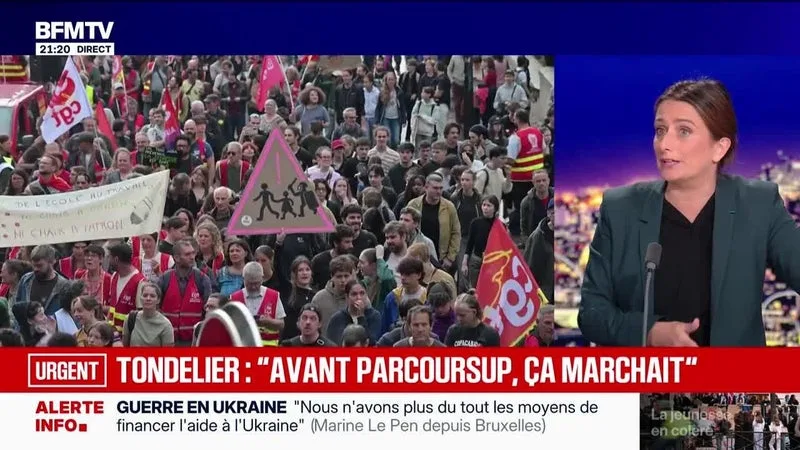 Tondelier : "Avant Parcoursup, ça marchait" - 14/10