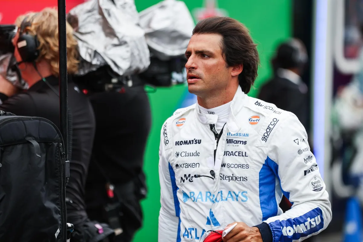Carlos Sainz: "Estamos tan lejos que da igual el circuito al que vayamos"