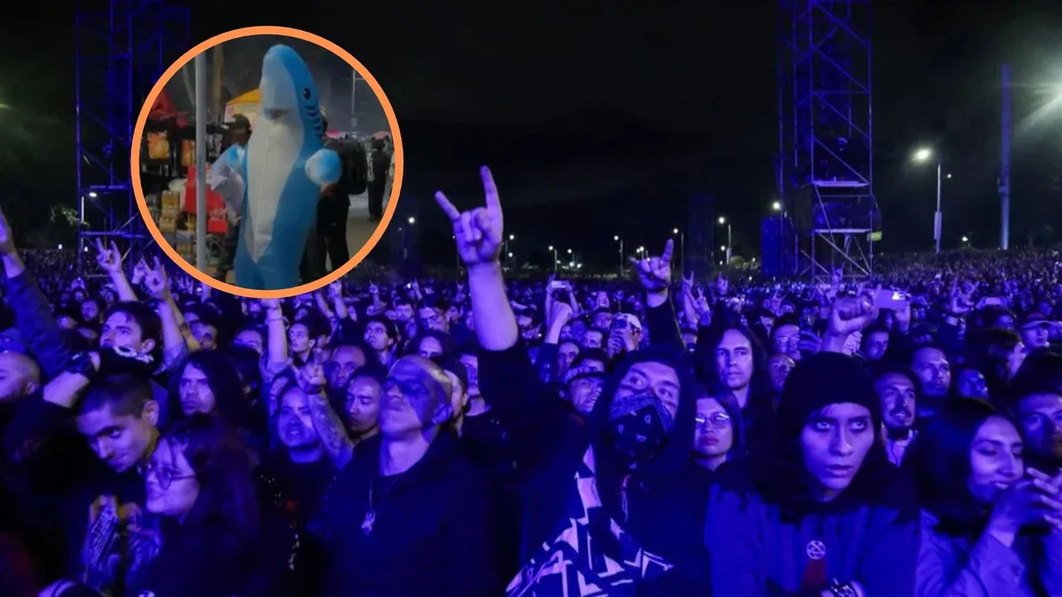 Rock al Parque rompe récord con 191.000 asistentes en su primer día: hasta los tiburones celebraron la masiva jornada