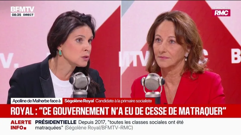 Parrainages pour la primaire socialiste: Ségolène Royal explique que “c’est en cours”