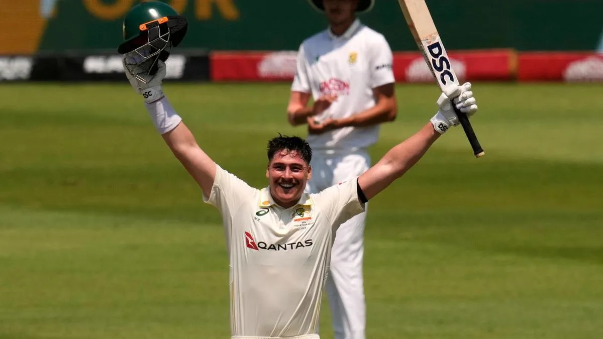 Renshaw's century saves Australia in South Africa Test