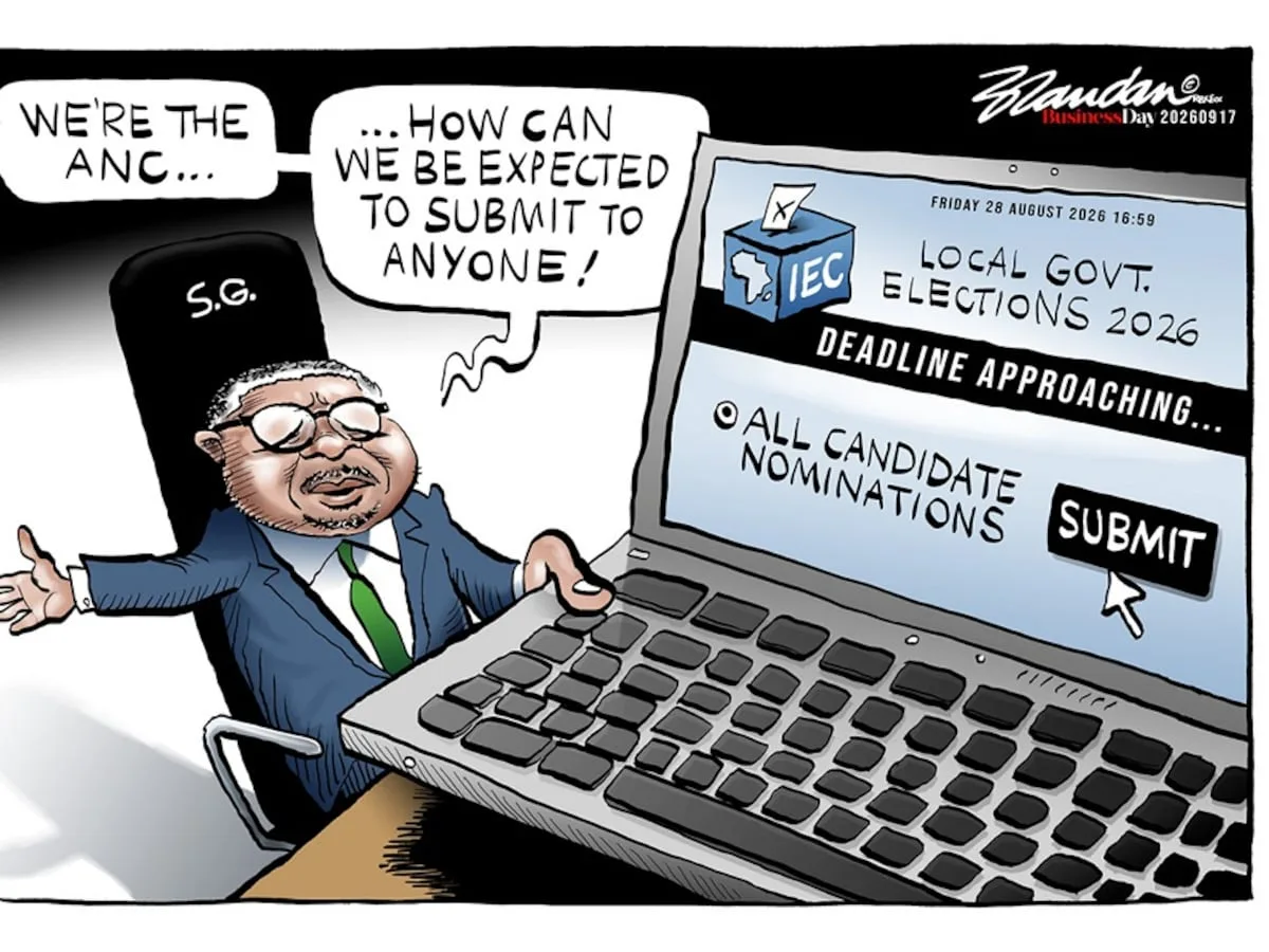 CARTOON | ANC hubris meets missed deadline