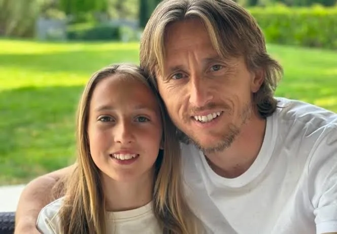 La hija de Luka Modric fichó por el Real Madrid y se unió a las divisiones inferiores
