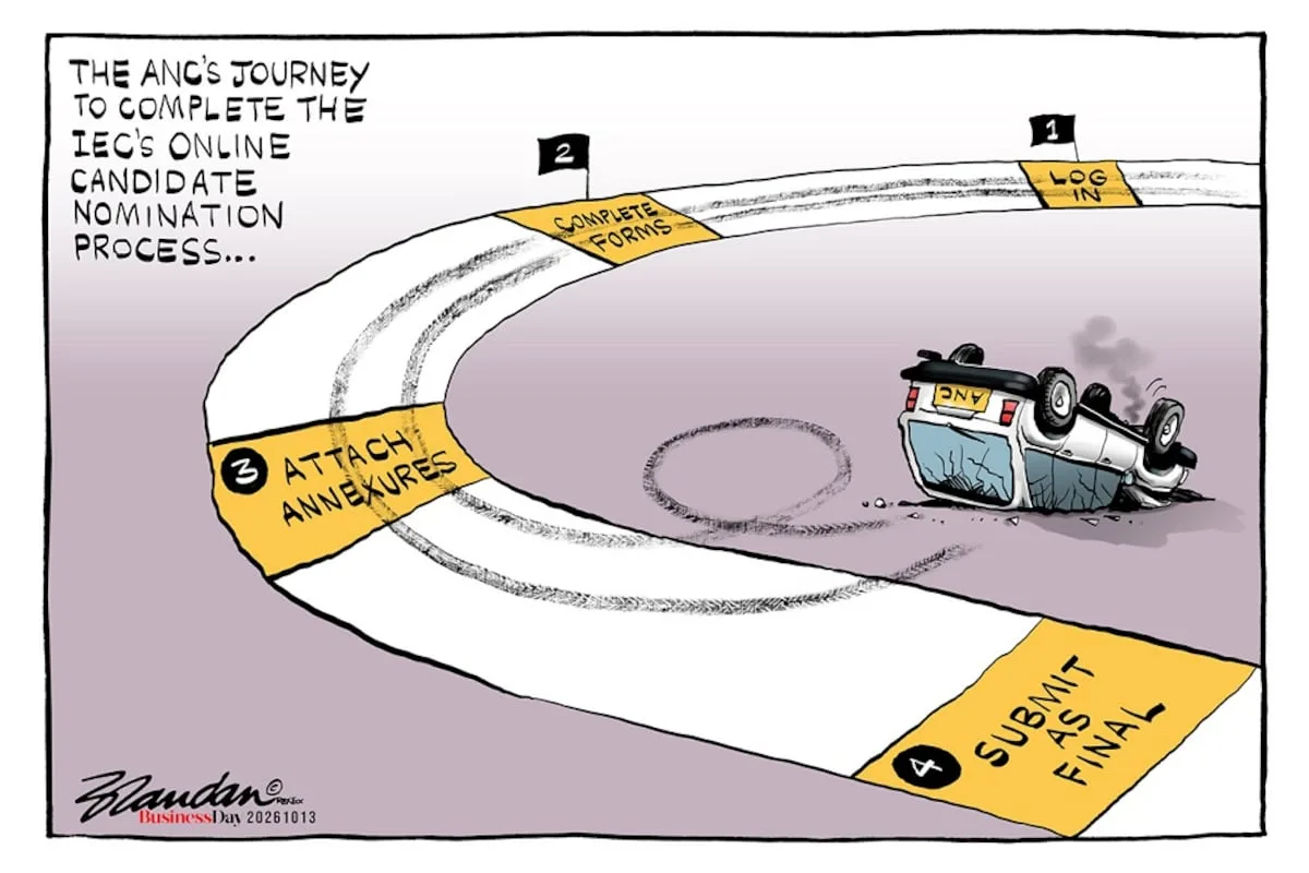 CARTOON | ANC’s candidate list crash