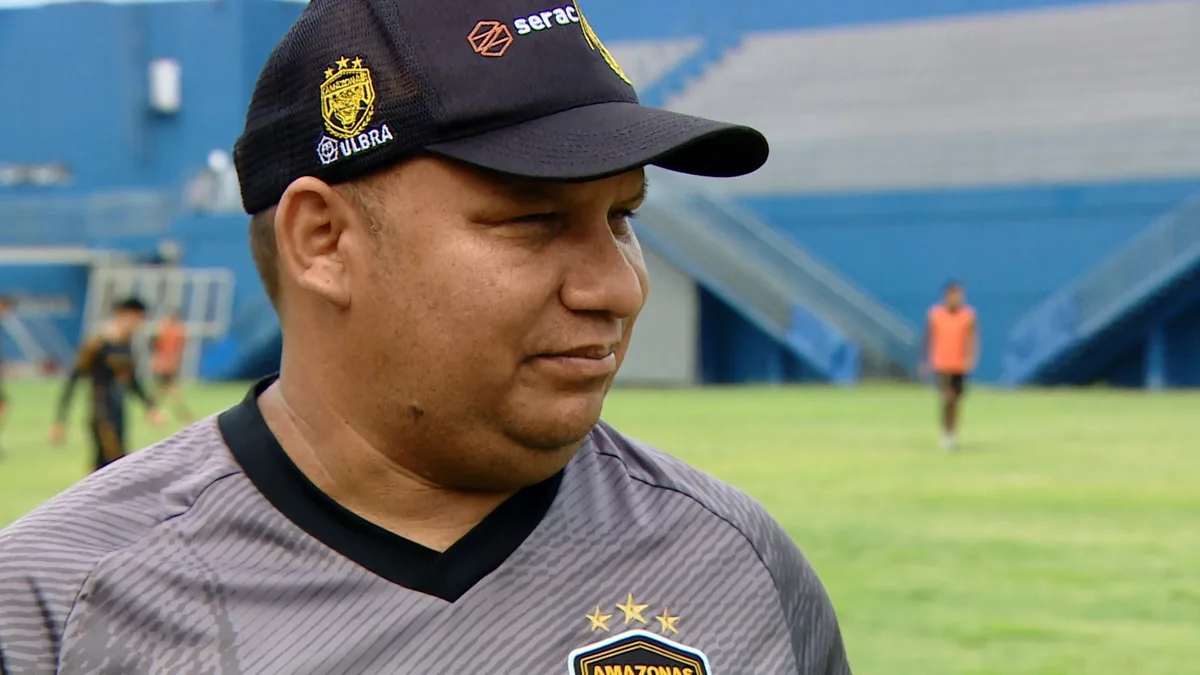 Técnico do Amazonas prega respeito ao Atlético-MG, mas diz: "Confiamos no nosso ataque"