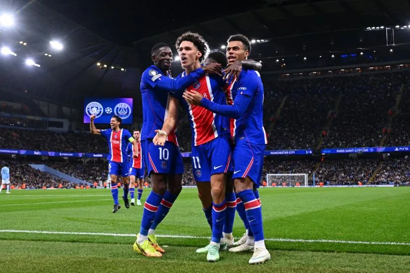 Face à Manchester City, le trio du PSG Doué - Dembélé - Akliouche a connu 100% de réussite sur ses frappes
