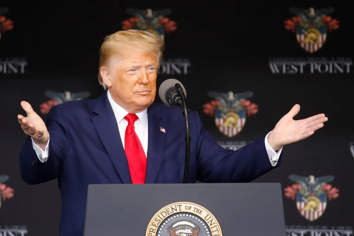 Trump demands ‘lies’ in West Point climate curriculum, ex professor claims in new lawsuit