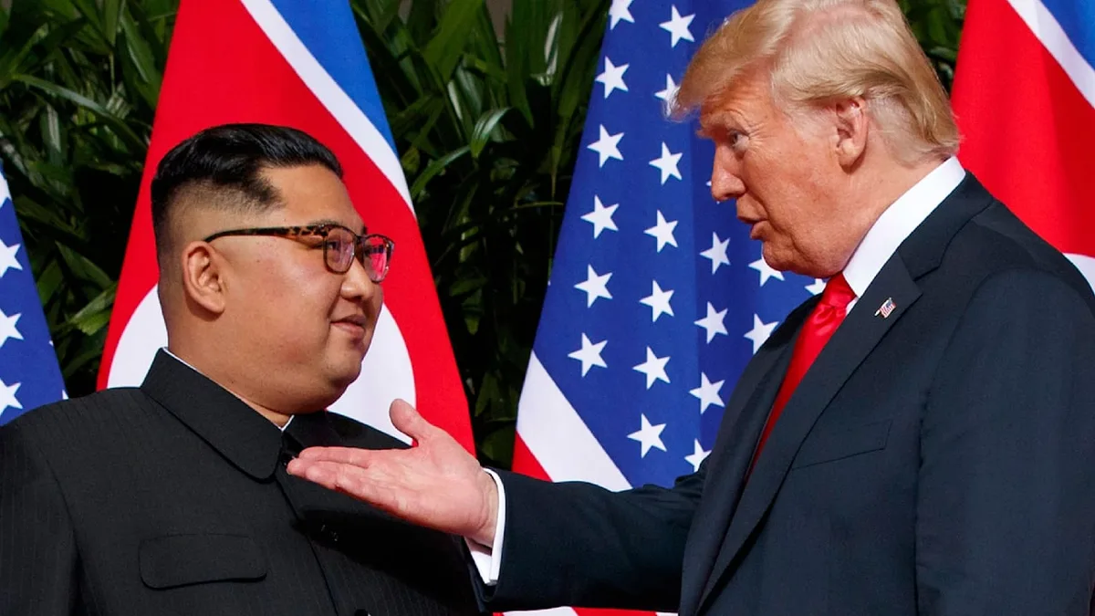 „Sehr gutes Verhältnis“ zu Diktator Kim - US-Präsident kürzt Militärübung mit Südkorea
