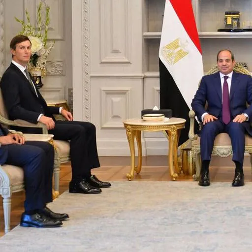 Gazastreifen - US-Sondergesandter Kushner trifft Israels Ministerpräsidenten Netanjahu zu Gesprächen über Friedensplan