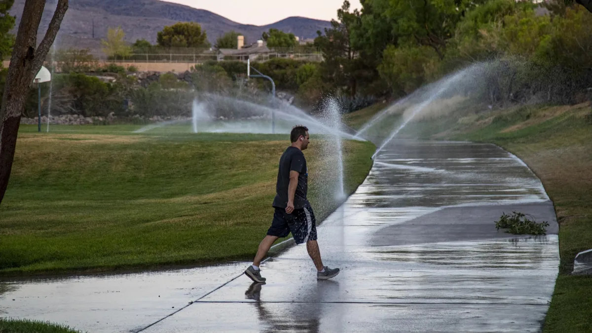 Las Vegas Valley converted 250 million sq ft of lawn to save water, saving 203 billion gallons