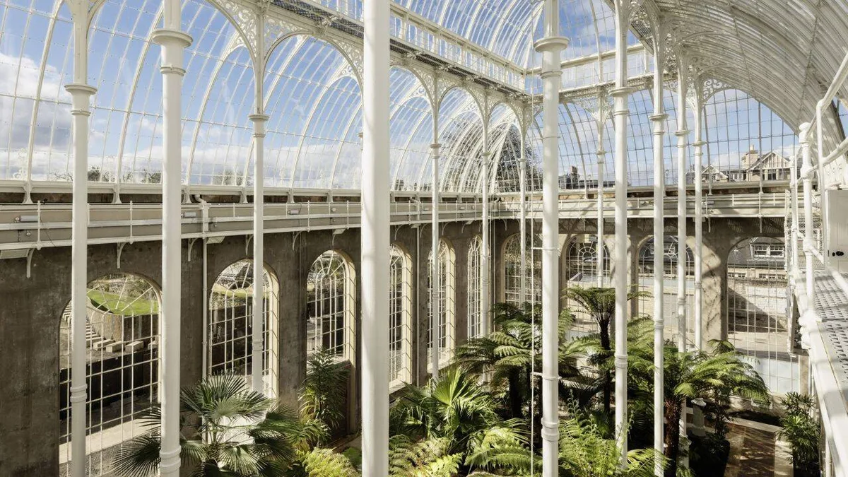 Edinburgh's historic Palm Houses reopen after a £23.5m restoration replaced 5,750 panes of glass