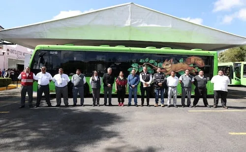 Brugada inaugura nuevas rutas de RTP en Milpa Alta; anuncia que comprarán 500 unidades más
