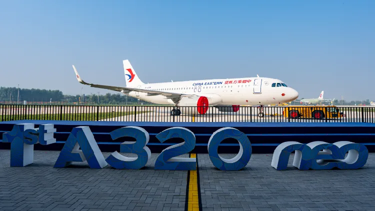 Airbus hands over first plane from new assembly line in China