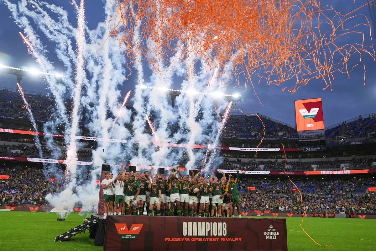 Springboks vs. All Blacks: Un equipo de época: Sudáfrica reafirmó su dominio en el rugby mundial