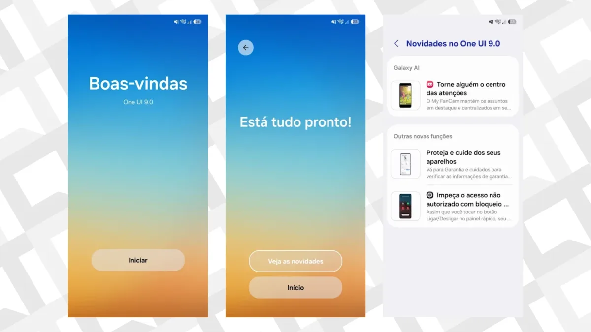 One UI 9.0 chega para celulares Galaxy S25 no Brasil; veja como baixar
