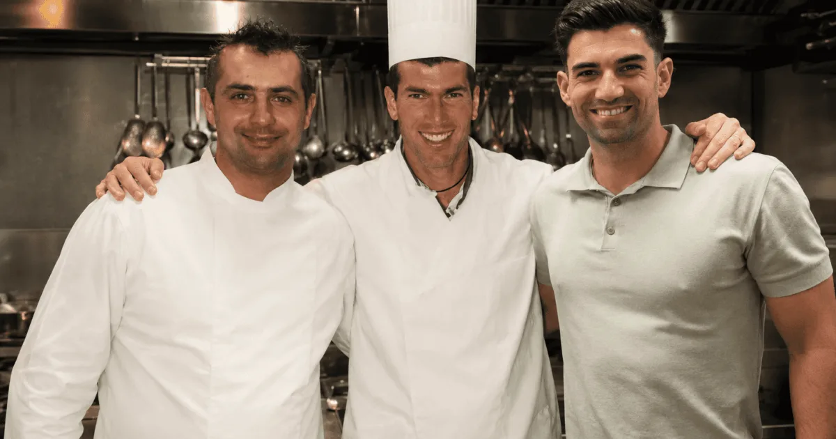 Zidane convida chef Falvo para cuidar da alimentação da seleção francesa