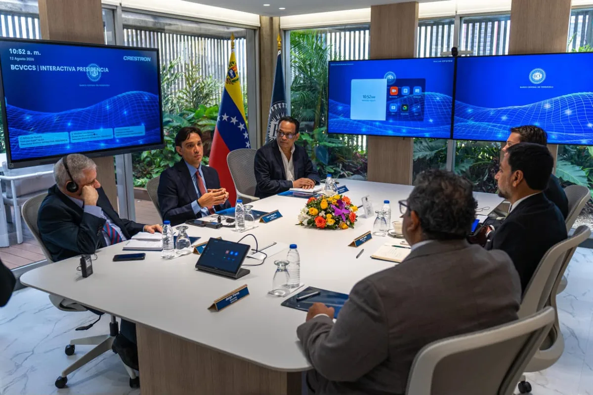 Banco Central se reune con Numisma Bank, especializado en negociar billetes al mayor