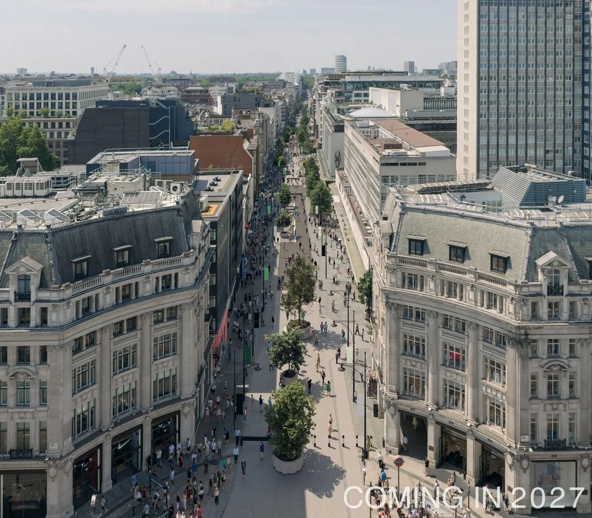 Oxford Street is about to be transformed: Full details of pedestrianisation launch