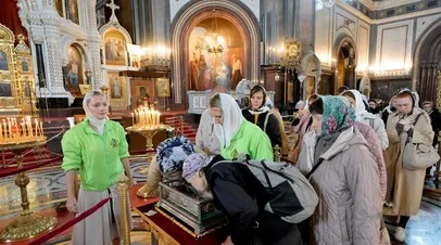 РПЦ: мощам Спиридона Тримифунтского 19 сентября поклонились более 60 000 человек