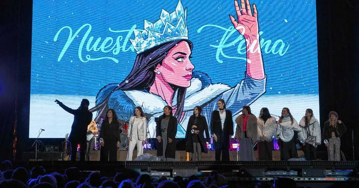 Bariloche eligió a la nueva Reina Nacional de la Nieve 2026: Tiziana Merino es la nueva soberana