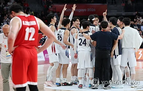 [아시안게임] '이현중 26점' 남자 농구, 12년 만에 결승행…일본과 격돌(종합2보)