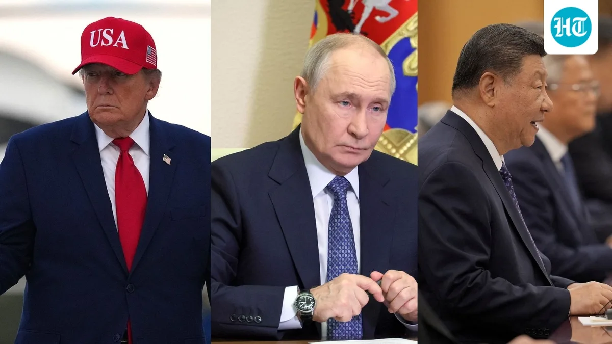 Putin proposes trilateral meeting with Trump, Xi Jinping to discuss Ukraine war next month