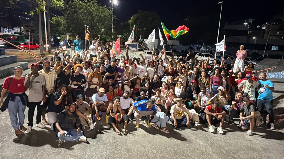 Movimento Hip-Hop reúne lideranças em ato pela democracia