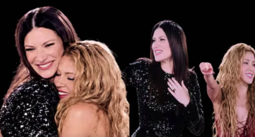 Shakira desató la locura en Madrid: Así fue el inesperado dueto con Laura Pausini que se viralizó