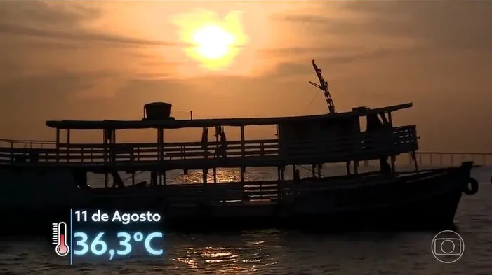 El Niño deixa o verão amazônico com tempo seco e temperaturas altas, em Manaus