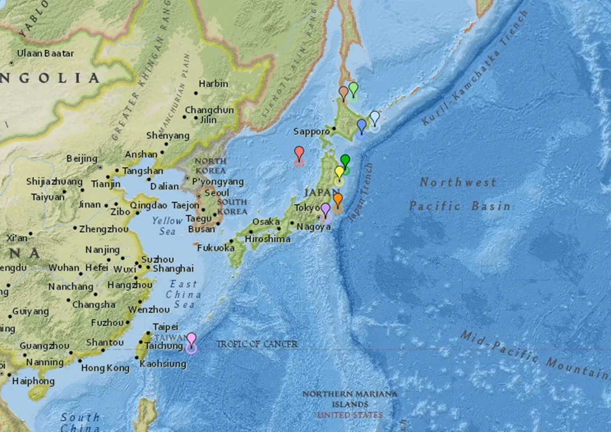 Japão emite alerta por engano de terremoto de magnitude 9,9