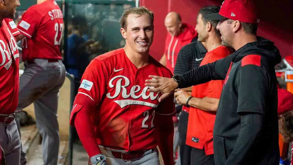Reds’ JJ Bleday hits for cycle vs. Diamondbacks