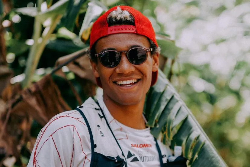 Allemand mais Français dans l'âme : Noa Ohms, alias « Casquette rouge », une des nouvelles pépites du trail en lice à la Diagonale des Fous