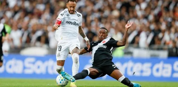 Com Neymar maestro, Santos atropela o Vasco com grito de 'olé' no final